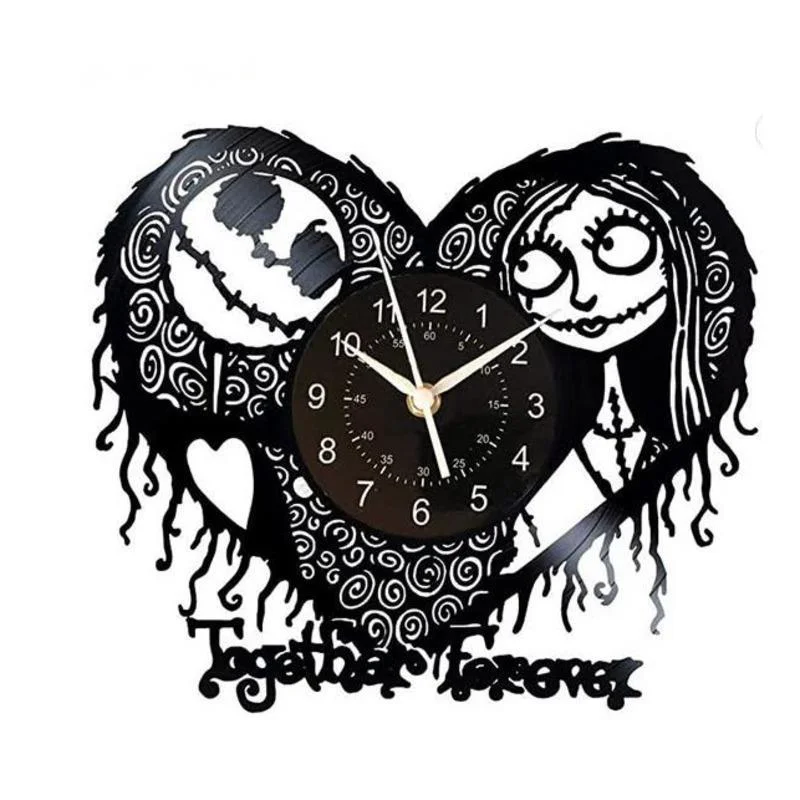 30cm Jack Skellington Wall Clock The Nightmare Before Christmas
