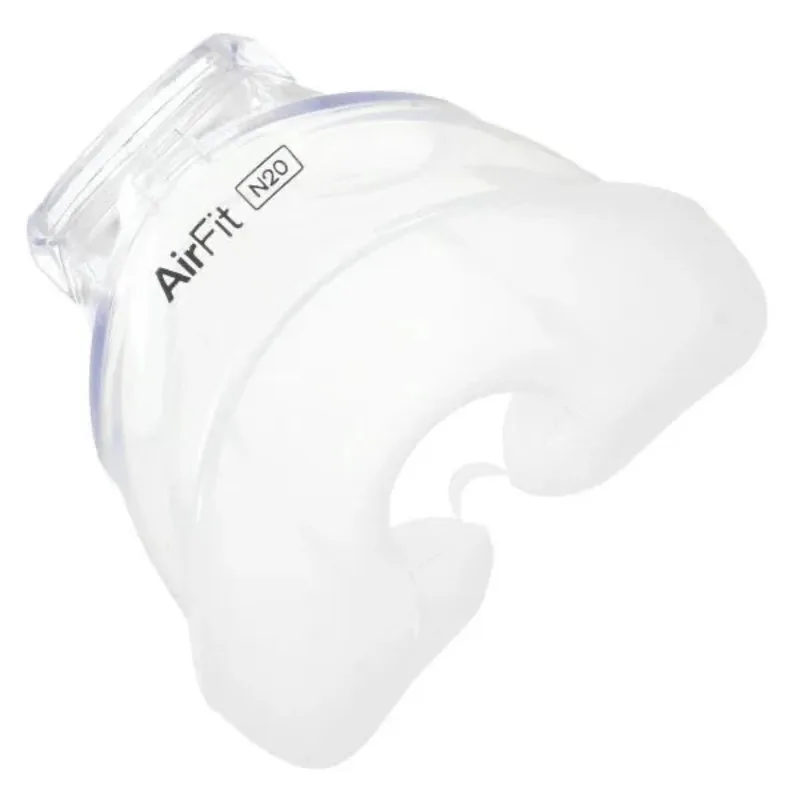 ResMed AirFit N20 비강 마스크 쿠션 코 인공 호흡기 슬리핑 마스크 ResMed 액세서리 용 오리지널 쿠션