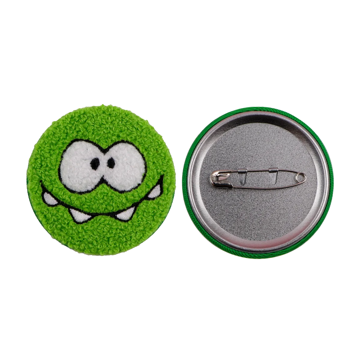 Cute Cartoon Films Button Pins Tinplate Brooch Towel Embroidery Lapel Badges for Clothes Bags Backpacks Briefcase Accessories