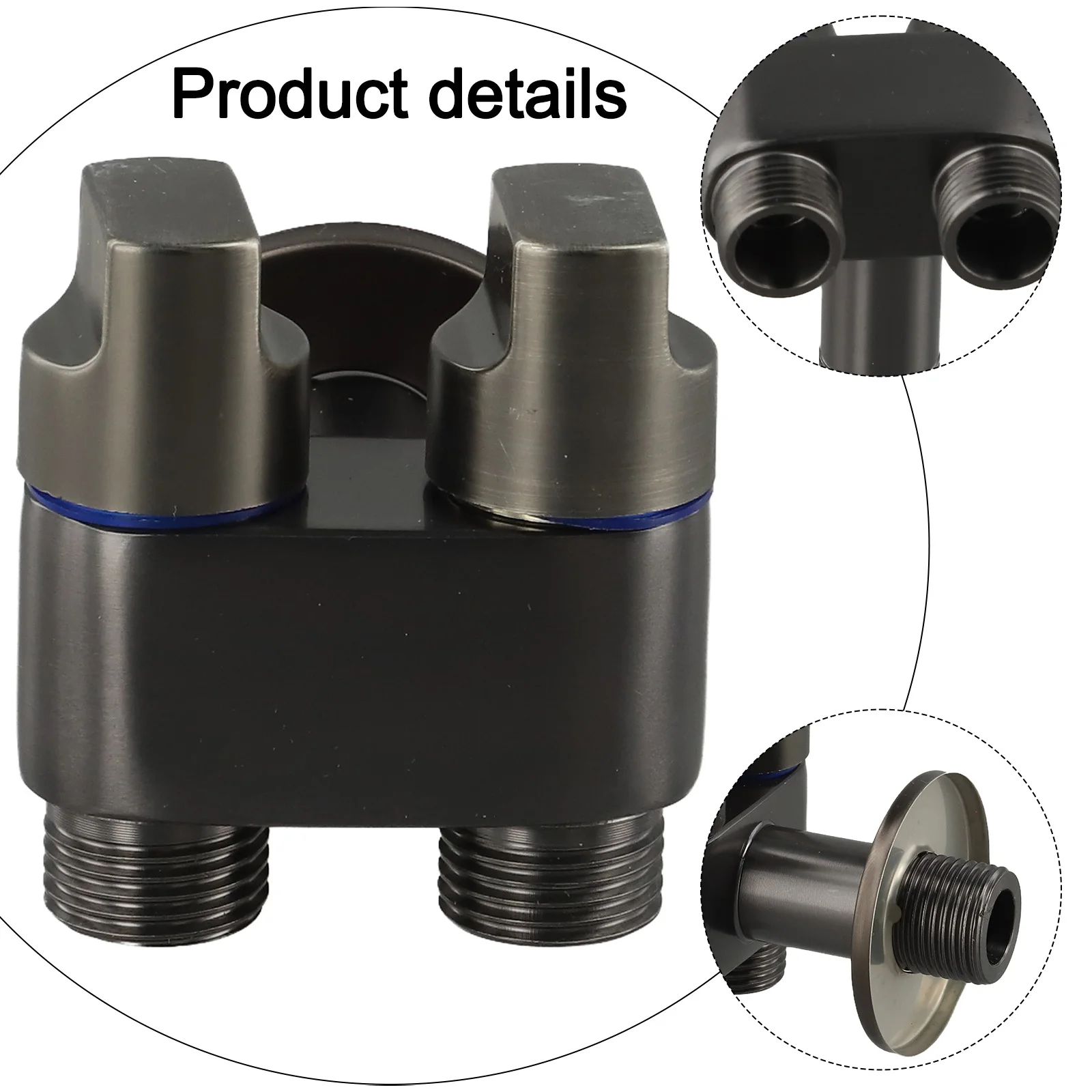 

Alloy Control Valve Angle Valve Perfect For Cleaning Leakage Prevention Rust Resistant Material Adjustable Water Pressure Valve