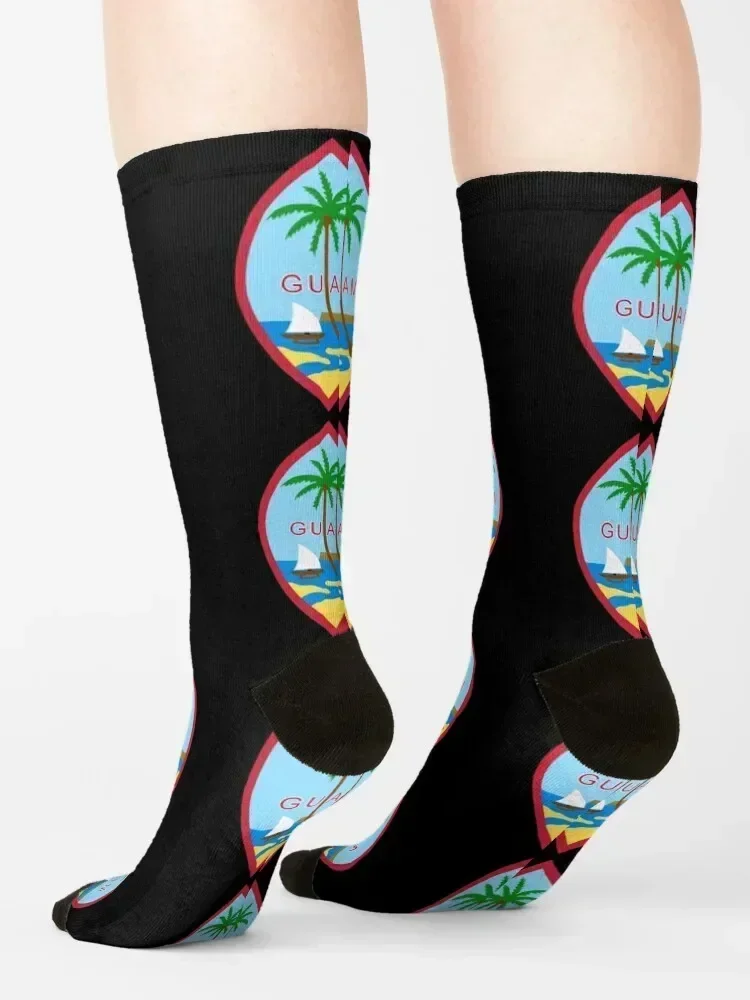 The Great Seal of Guam - Used on the Guam Flag Socks hiphop tennis ankle compression Boy Socks Women's
