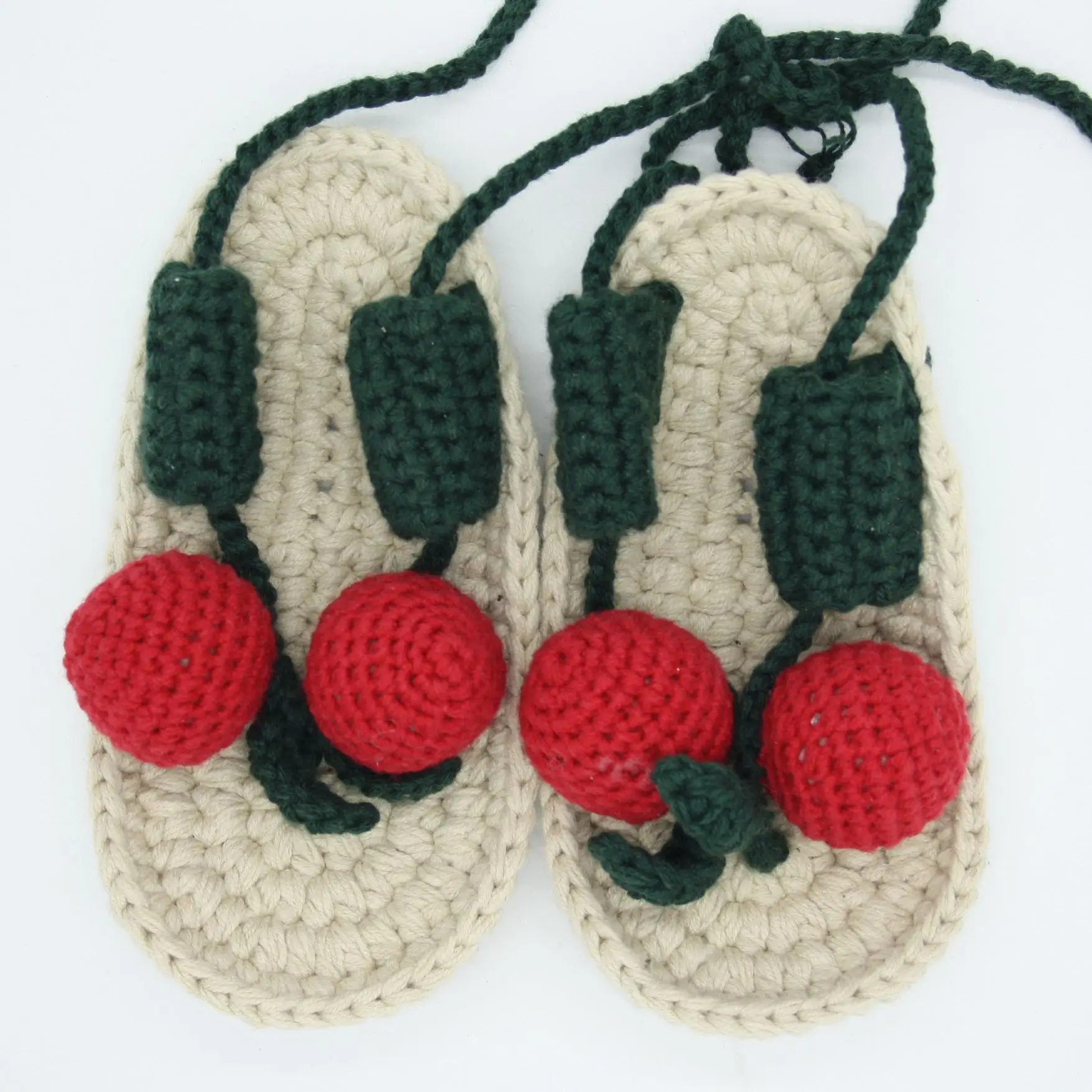 Handmade Cotton Crochet Children's Photo Studio Photography Sandals/BJD Crafts Decorative Shoes