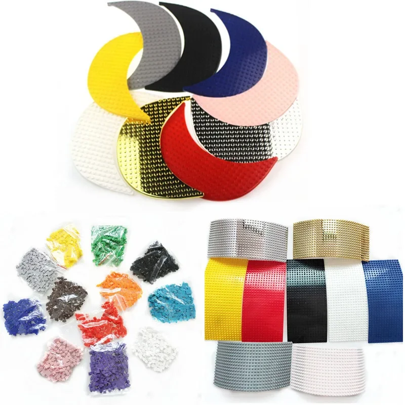 

DIY Bricks and Blocks for Caps Used to Make Unique Hat Brim Pannel Parts Pixels Matching Snapbacks Baseball Hats