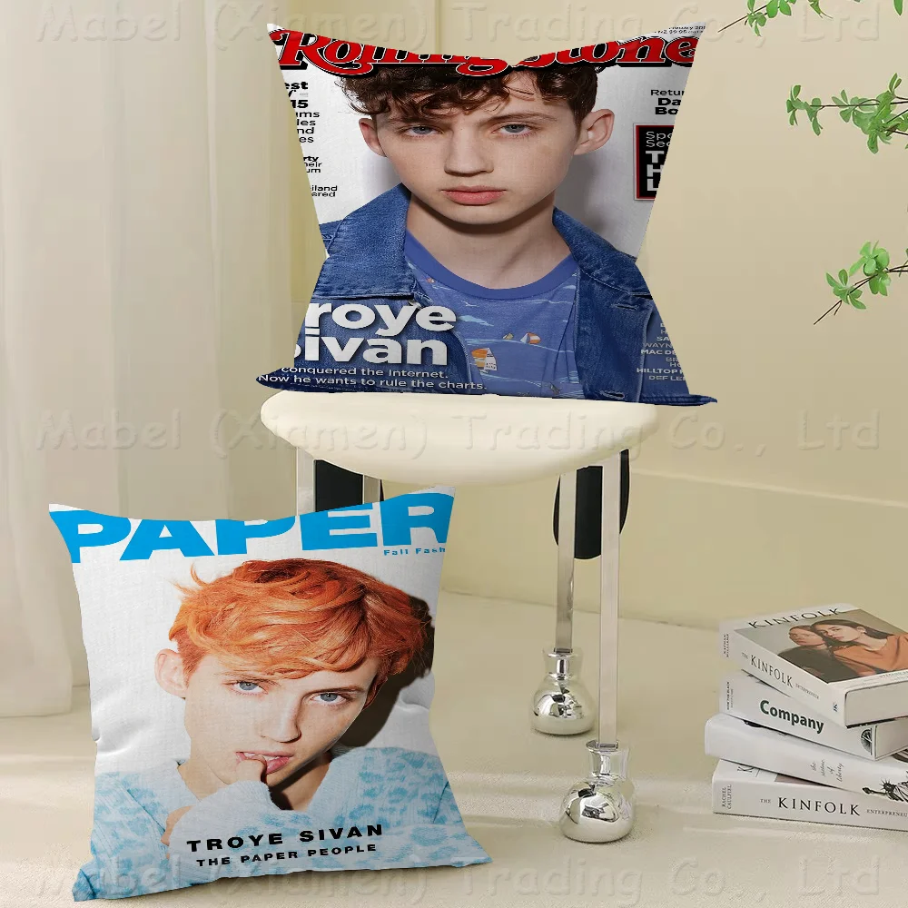 

Singer T-Troye Sivan Office Cushion Pillowcase Car Cushion Cover45X45CM Lumbar Pillowcase Sofa Pillowcover