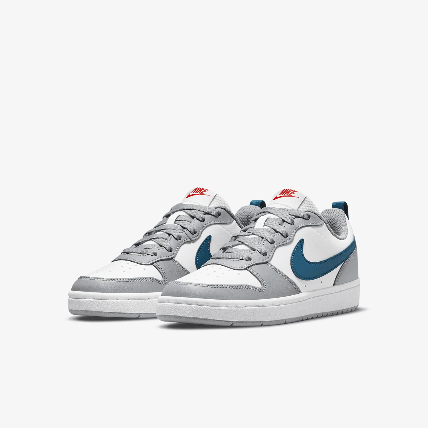 

Официальные аутентичные женские низкие туфли Nike Court Borough GS для больших и детей BQ5448-117