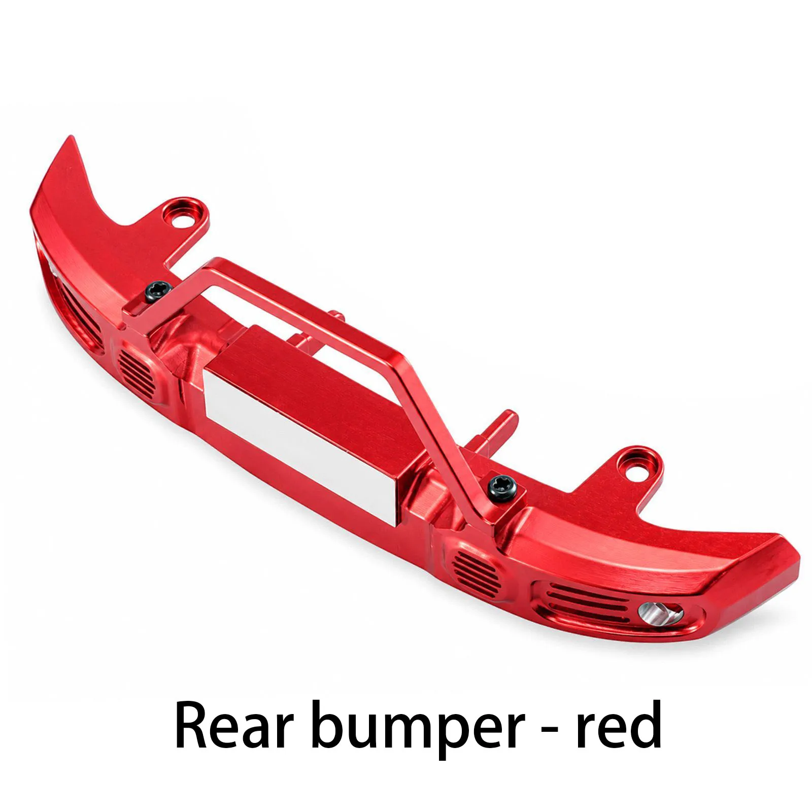 rcNew Mangniu MN300 1/12 Tank 300 Remote Control Car Parts Upgrade Metal Front and Rear Bumpers Trailer Hook Accessories