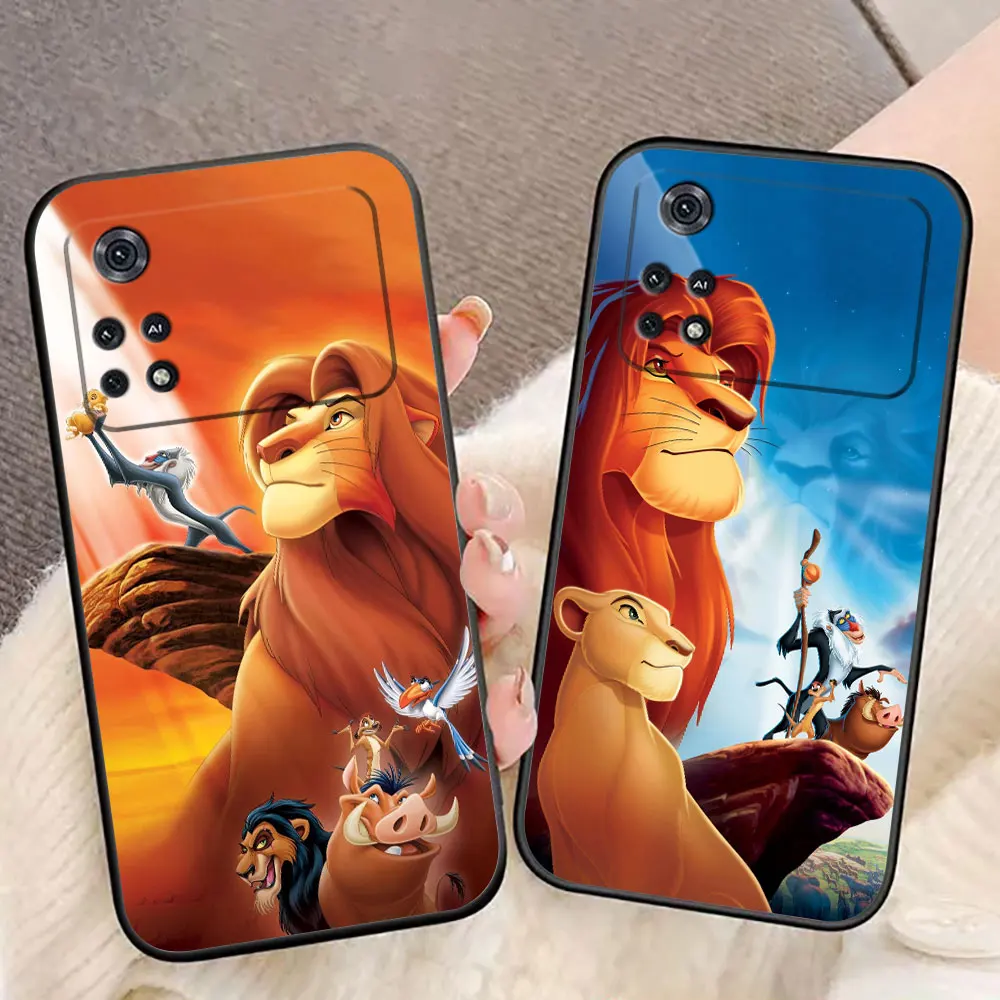 Anime The L-Lion K-King Phone Case For Xiaomi 14 13 13T 12 12T 11 11T 10T 9 8 SE LITE POCO F6 F5 F4 M6 M5 M4 M3 X5 X4 X3 GT Case