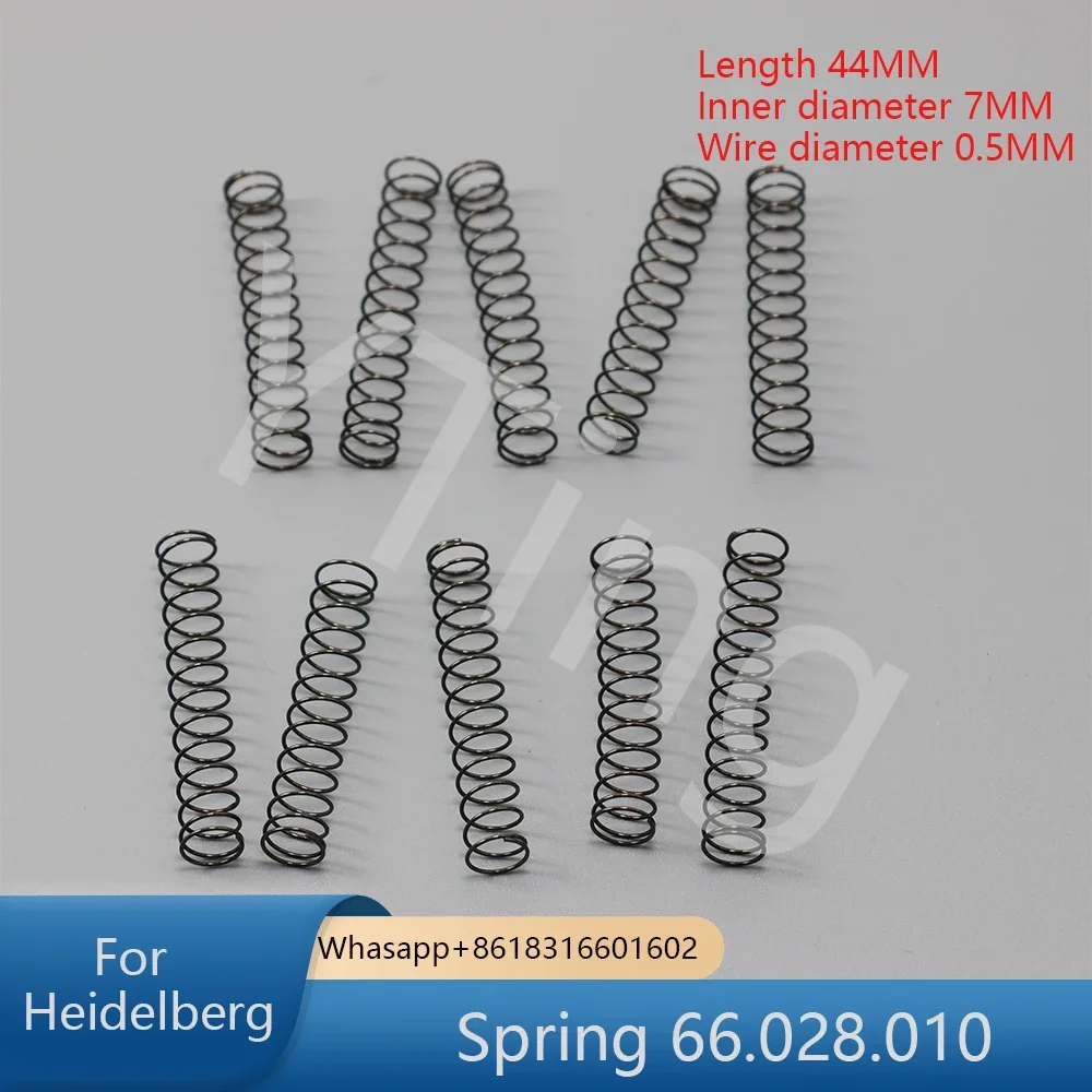 

SM74 PM74 CD102 Druckfeder 66.028.010 Spring 44x7mm / 45X8MM Lifting Sucker Spring