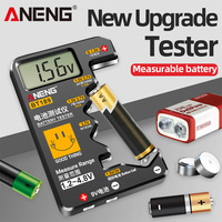 ANENG BT189 9V N D C AA AAA Button Cell Battery Tester Household Universal LCD Display Battery Tester Power Bank Detectors Tools