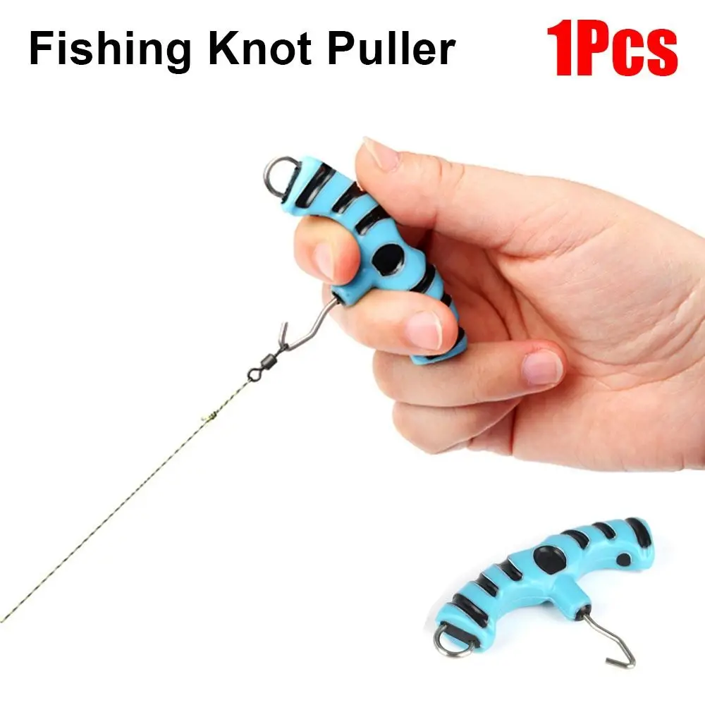 1 pçs novo extrator de nó de pesca portátil multifuncional linha terminal equipamento extrator ferramenta pesca equipamentos acessórios