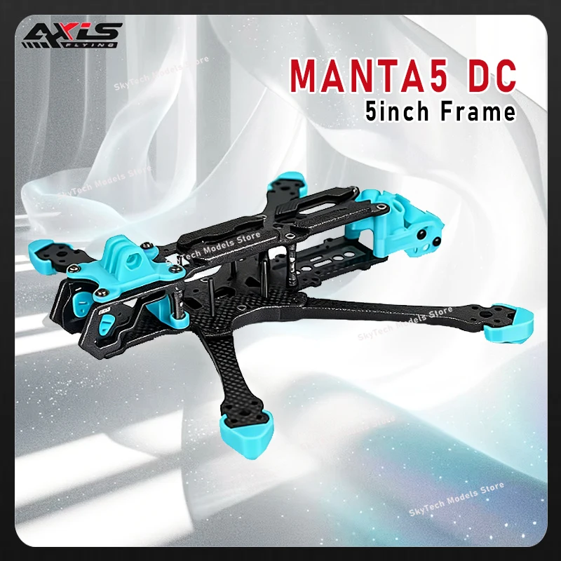 

Комплект рамы Axisflying MANTA5 5 дюймов DeadCat DC 229 мм для O3 Air Unit HD, для FPV-фристайла на дальние расстояния