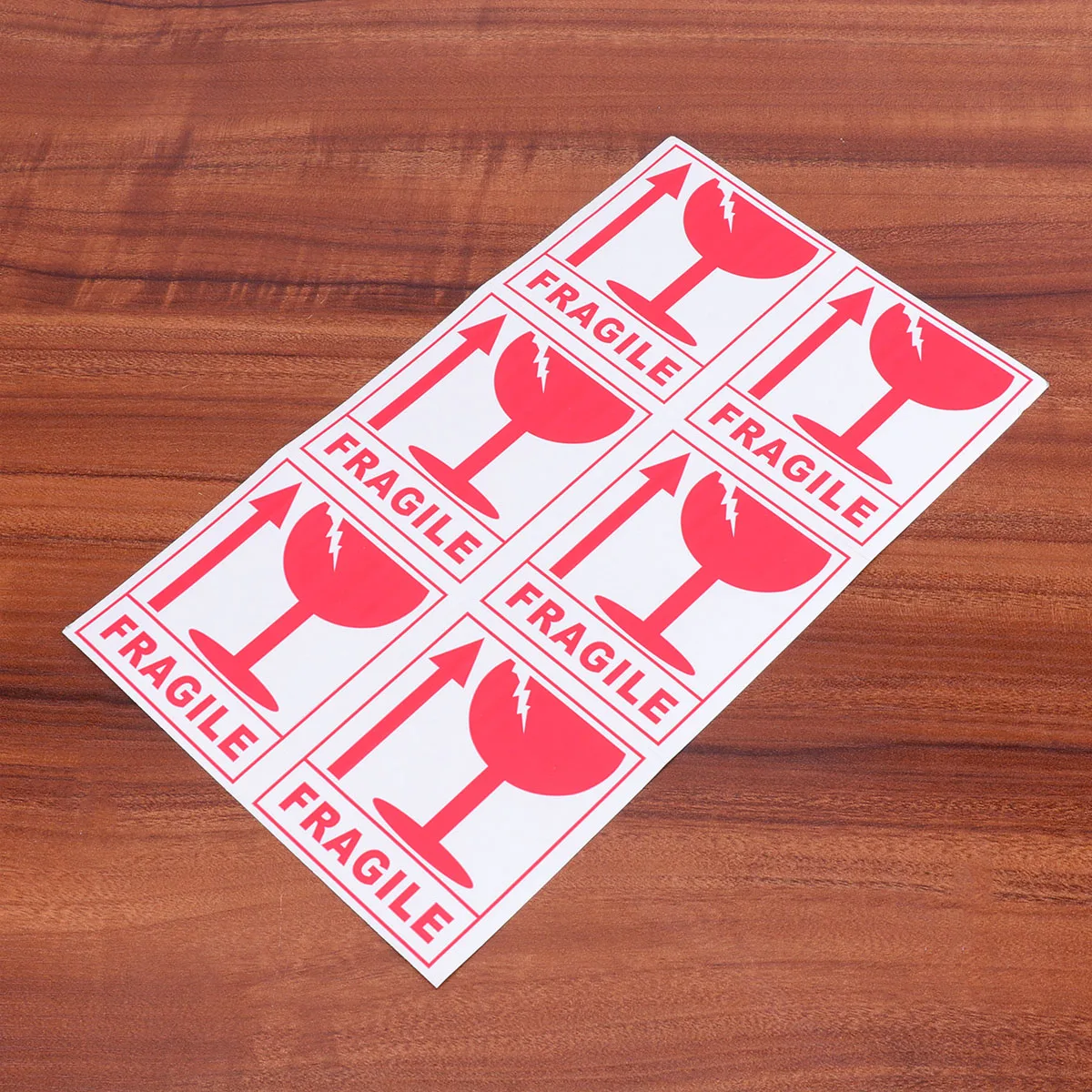 

270 Pcs Adhesive Warning Sign Stickers for Safe Transportation Fragile Label Self Adhesive Easy Peel Stick