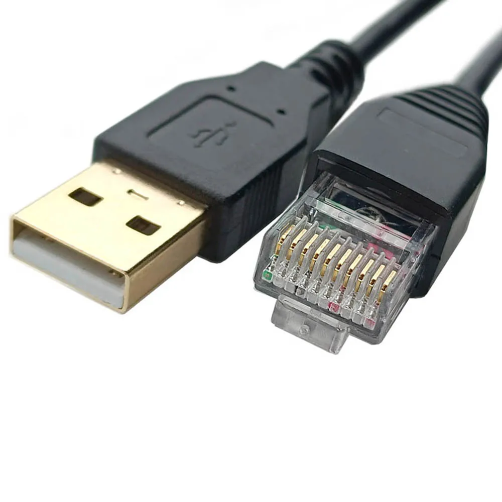 

USB RJ50 10P для APC Smart UPS 1500 1000 Кабель управления питанием Кабель связи PowerChut 940-0127B