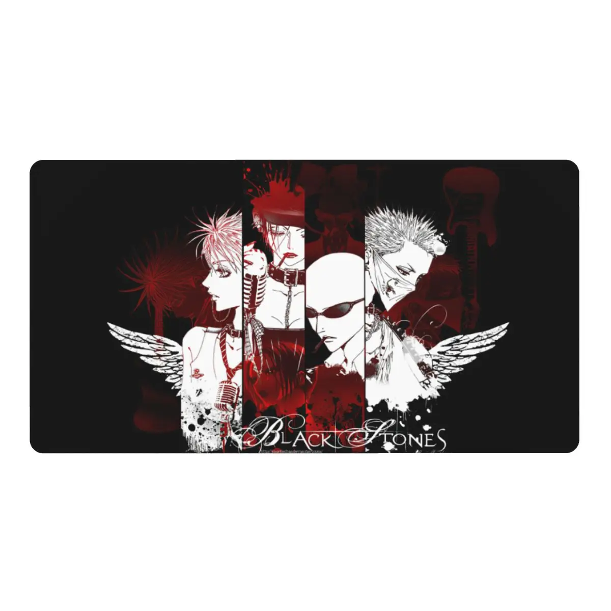 Nana Osaki Anime Office Mouse Mat Mousepad Big Game Anti-slip Natural Rubber Gamers Mouse pad