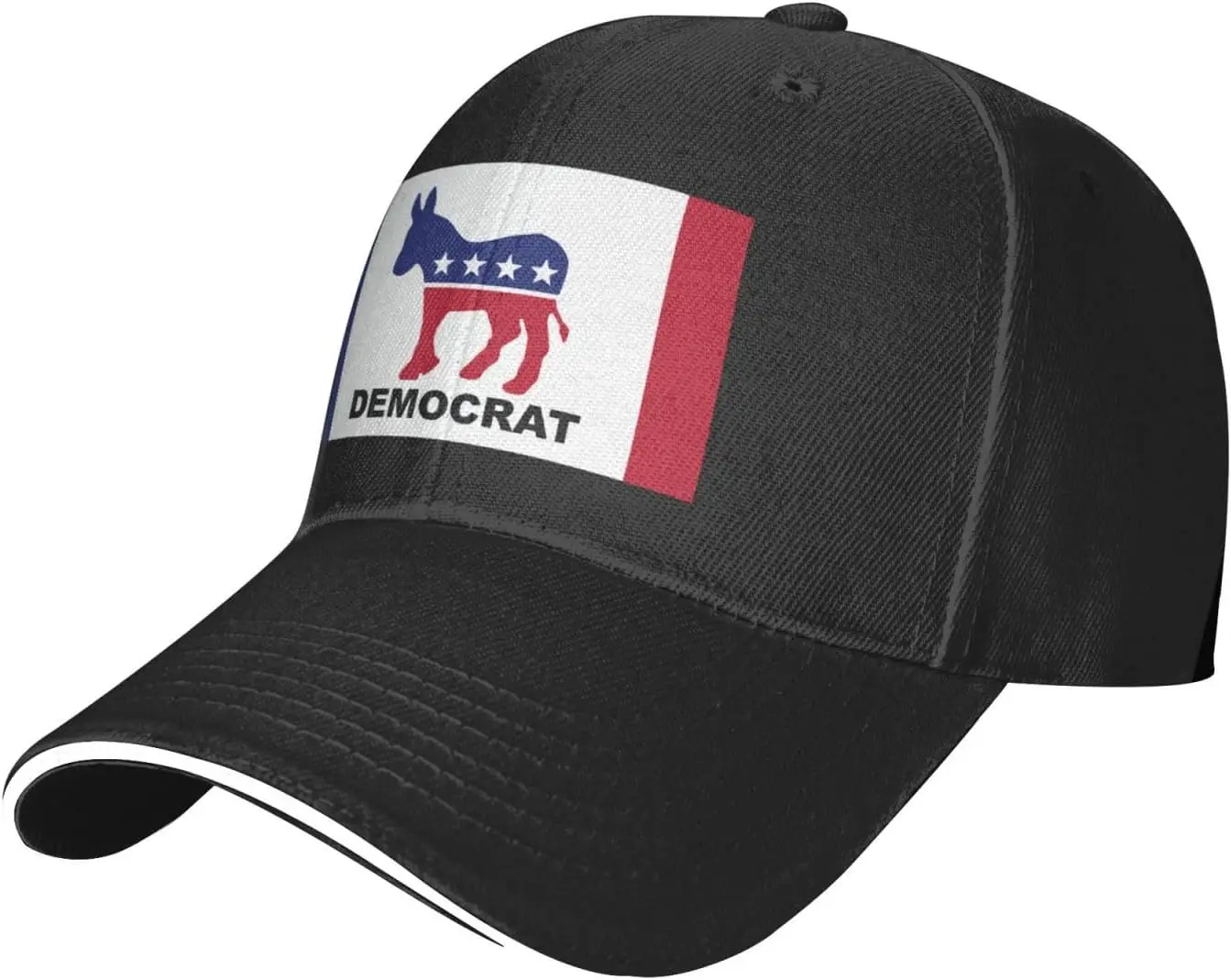 Faded Democrat Donkey Snapback Cap Funny Casquette Adjustable Baseballcaps Men Sports Cap