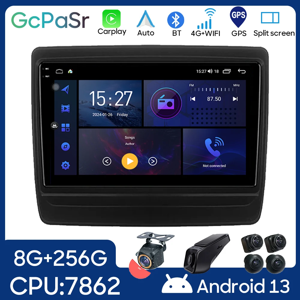 

For Isuzu D-MAX DMAX 2020 Car Radio Head Unit Multimedia Video Player GPS Navigation Android Auto Touch Screen WIFI No 2din DVD