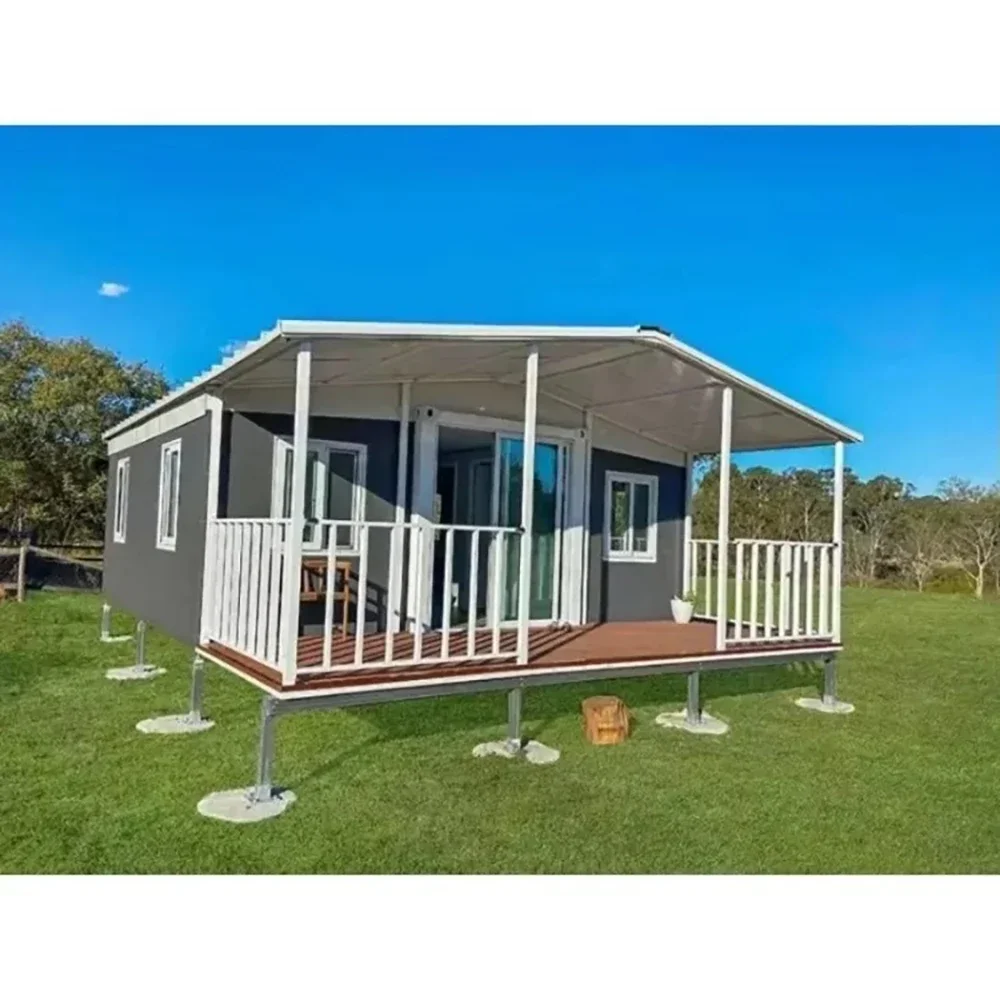 

20Ft 40Ft 4 Bedroom Modular Prefabricated Mansion Foldable 3 Bedrooms Luxury Expanding Folding Container House