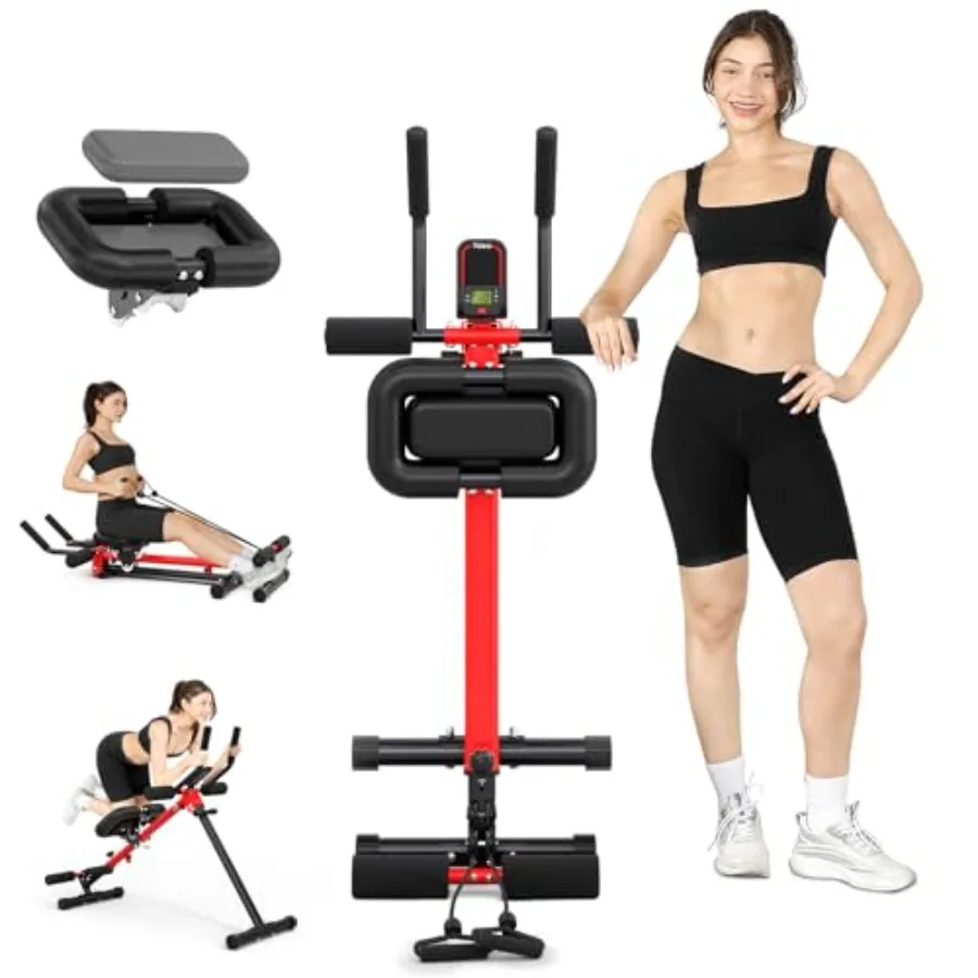 2 In 1 Ab Rowing Ma…