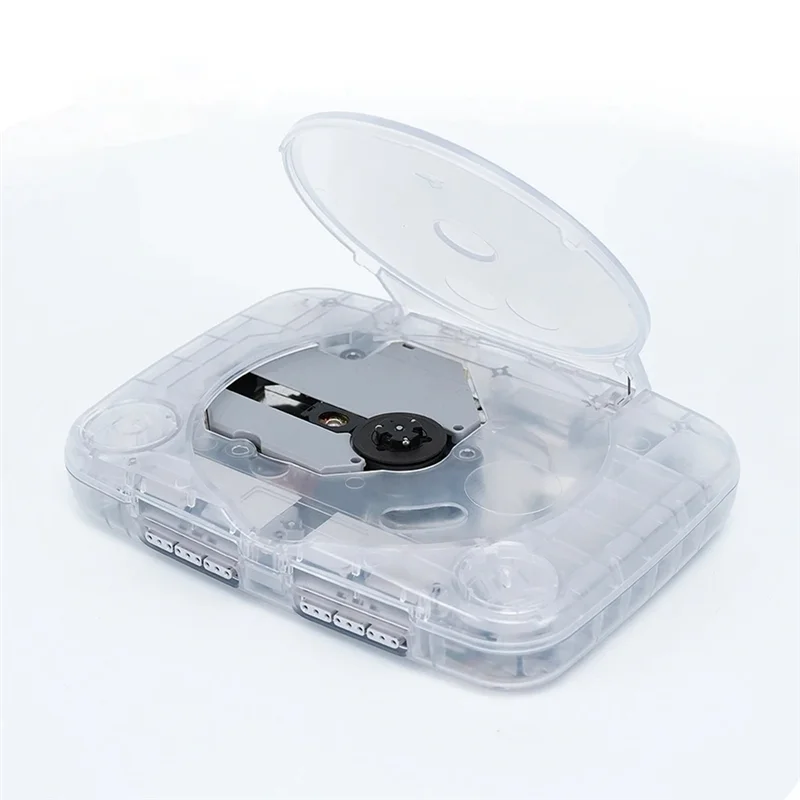

SUNRI-For PS ONE Replacement Case Clear Color Game Console Case For PS ONE Retro Video Game Case