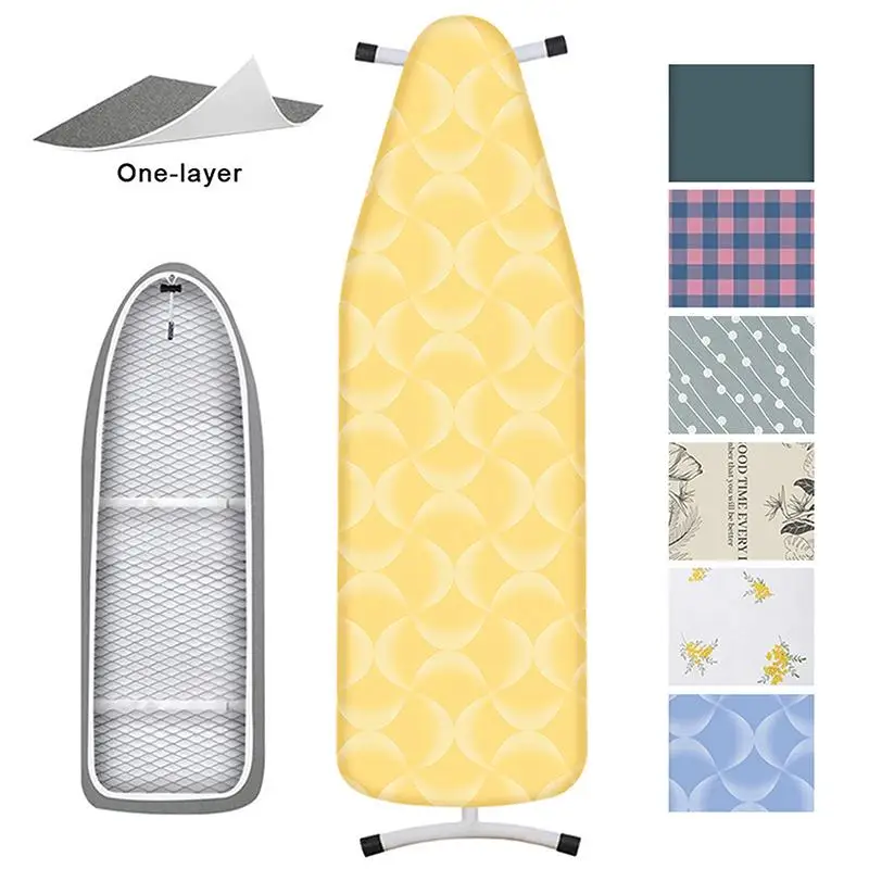 Floral Animal Print Ironing Board Cover Heat Resistant Durable Universal Replacement Laundry Fabric