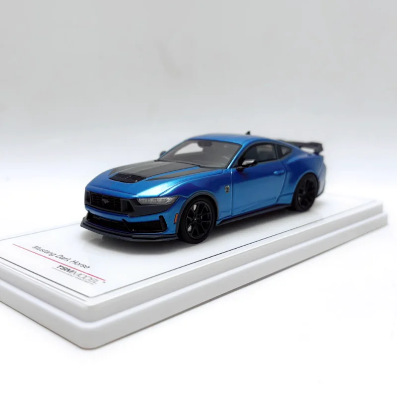โมเดลรถมัสแตงดาร์คฮอร์ส ขนาด 1:43 ทำจากเรซิ่น ของสะสม ของที่ระลึก ของขวัญสำหรับเด็กและผู้ใหญ่ ของตกแต่งแบบตั้งโชว์