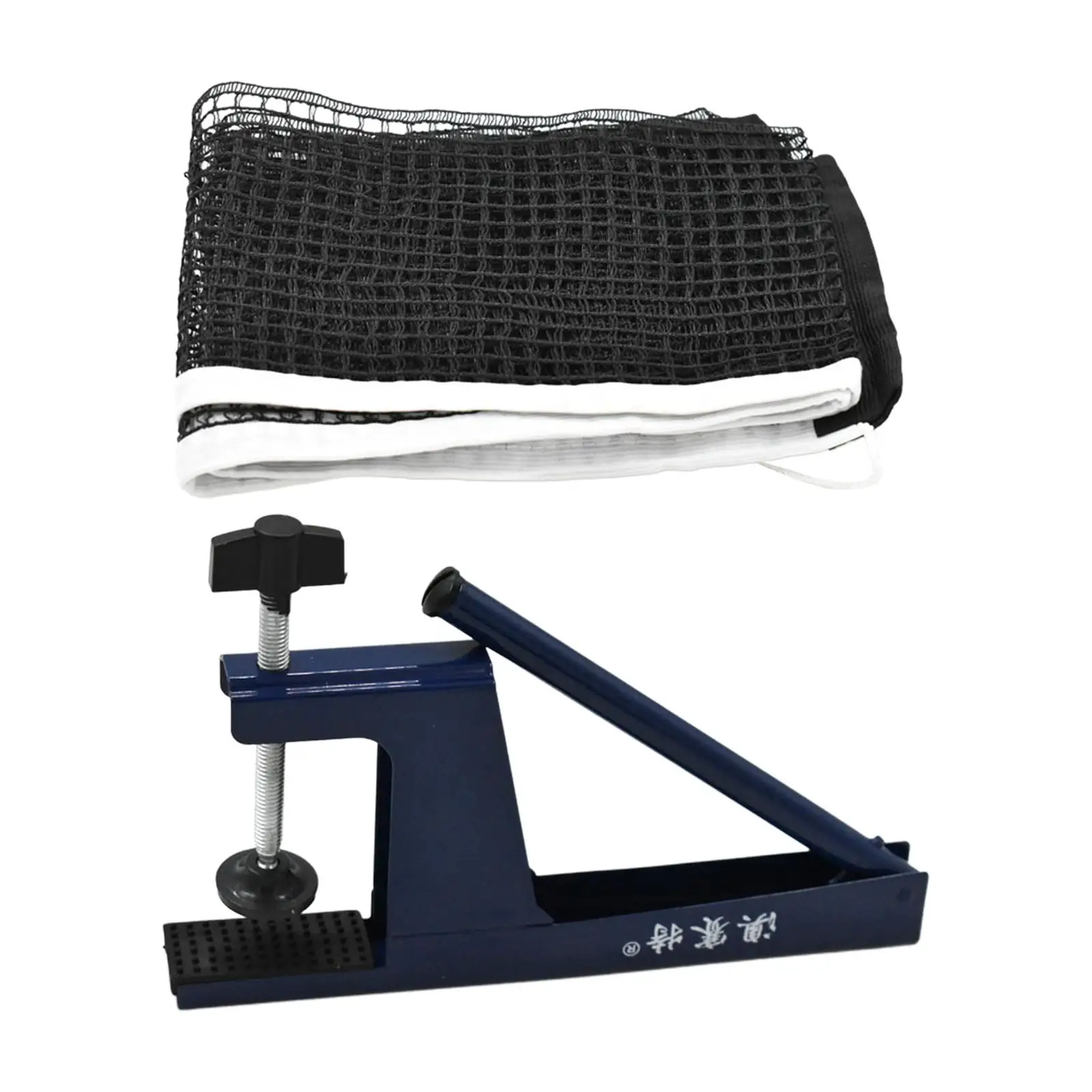 

Table Tennis Net and Post Set, Pong Net Rack Set for Any Table, Strong