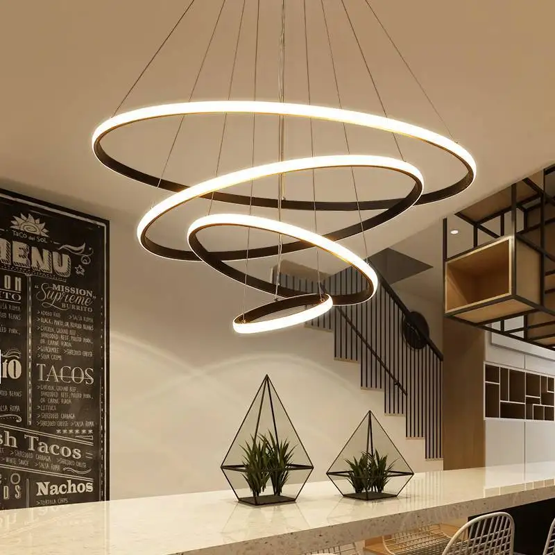 Modern ceiling chandelier, living room, bedroom, lobby, dining room, LED ceiling light, home decoration, intelligent chandelier