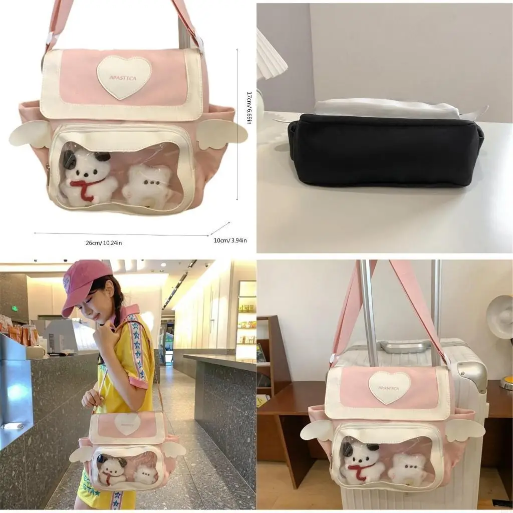 

Практичная сумка через плечо Itabag, большая сумка с булавкой, сумка через плечо, сумки для женщин и девочек