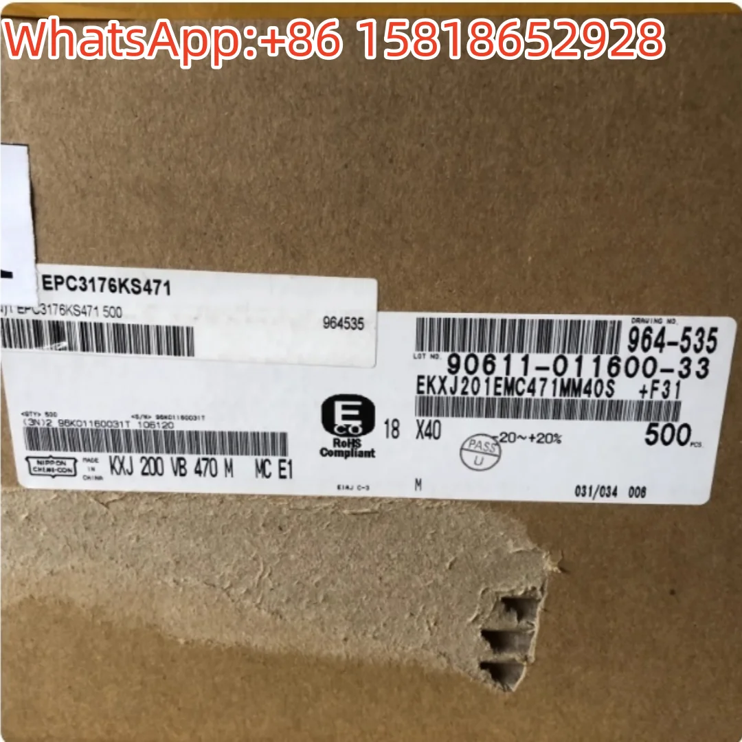 5pcs 470UF 200V Black Diamond 200V470UF 18X40 KXJ Series Long-life Electrolytic Capacitors Short Lead
