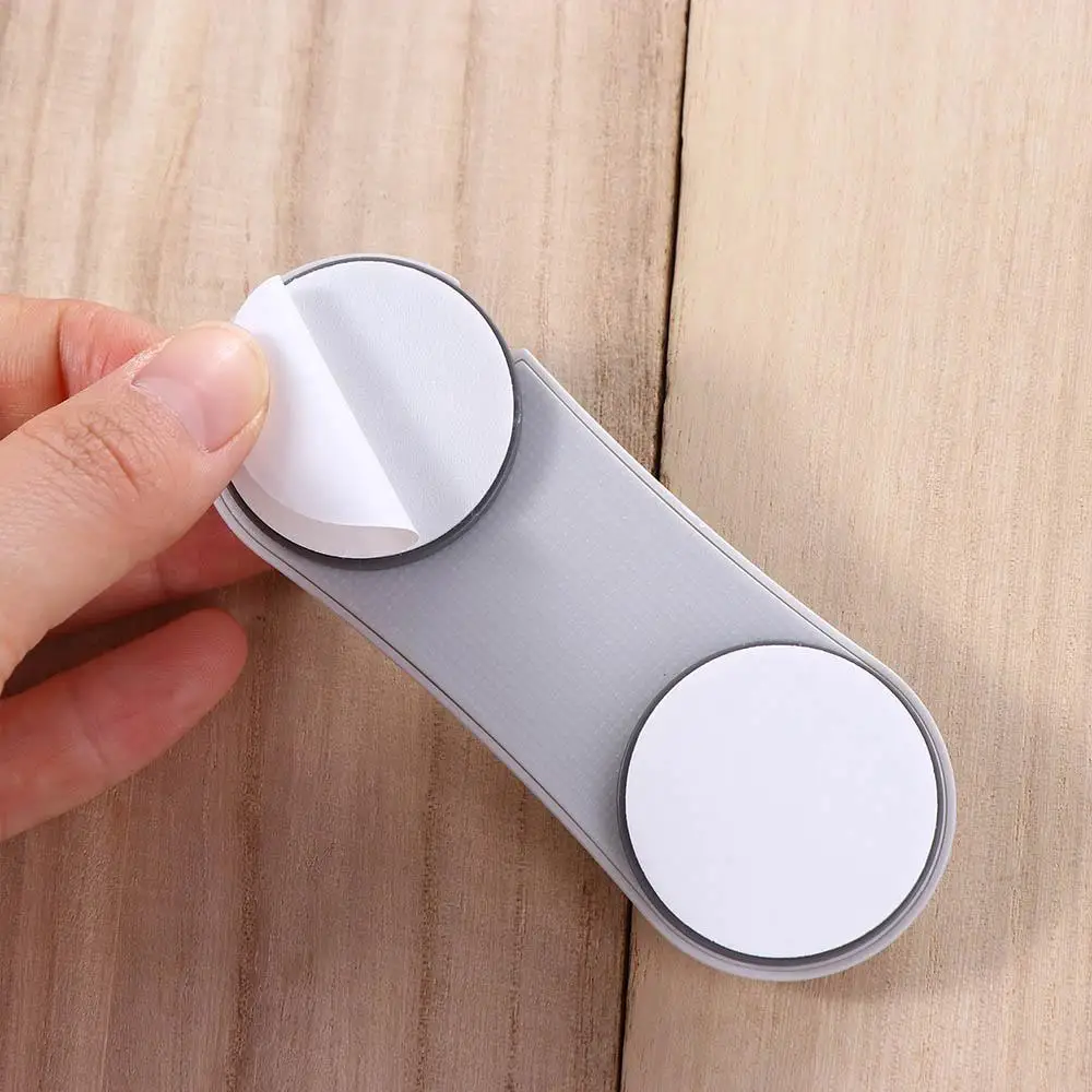 ABS プラスチック 簡単な取り付け 挟み込み防止ハンドドアロック 冷蔵庫ドアロック 収納キャビネットドアロック ベビーセーフティロック