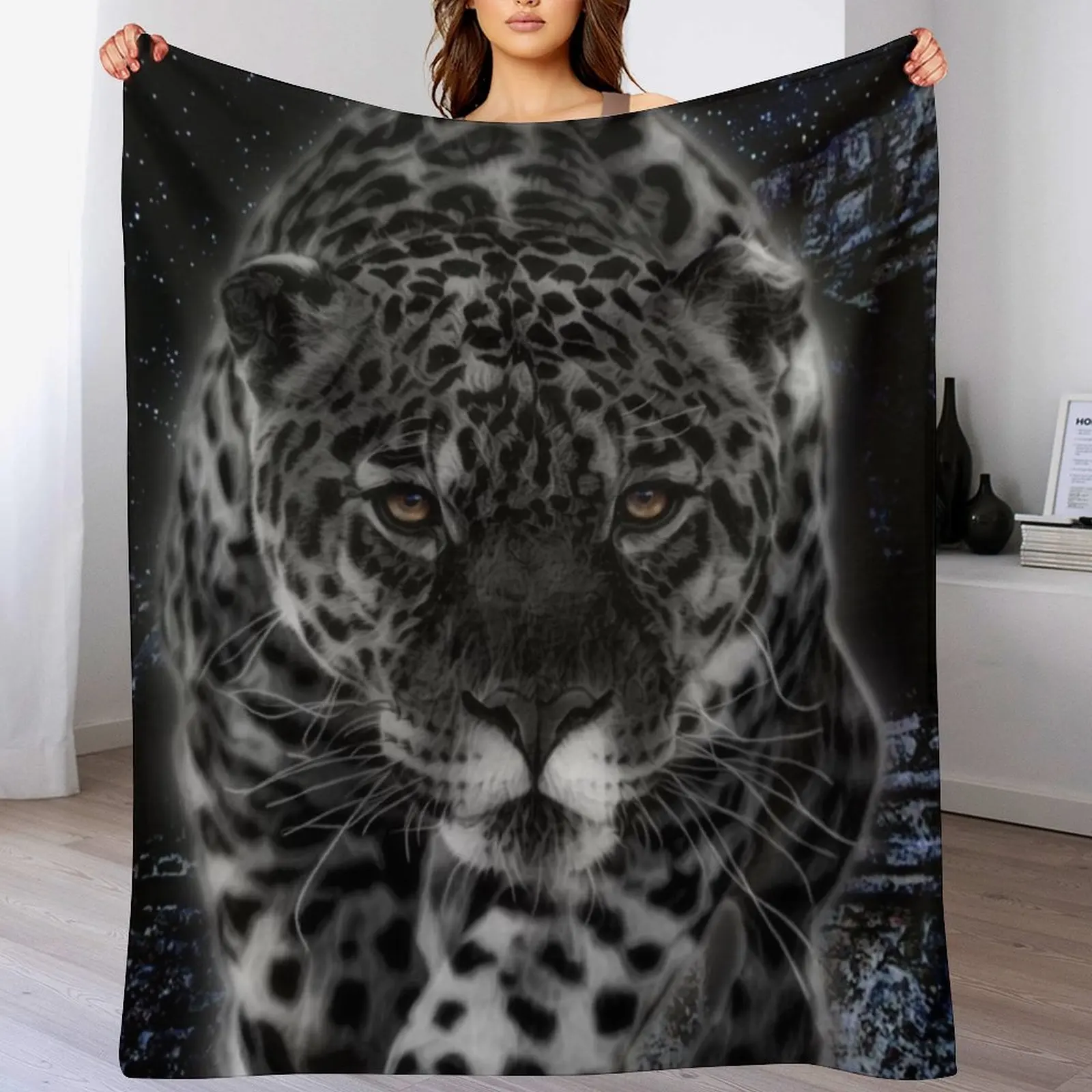 SPIRIT OF THE JAGUAR Throw Blanket Travel Softest warm winter Blankets