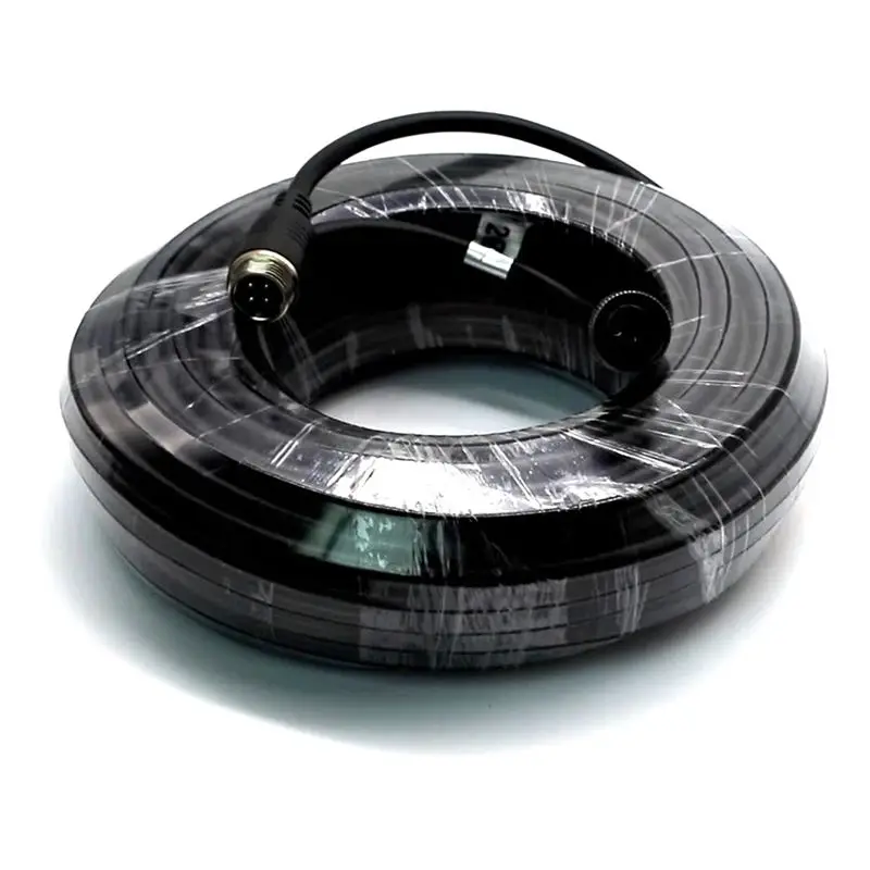

A29F- 4Pin Aviation Cable Camera Extension Wire For CCTV Camera System Mobile Car Surveillance DVR 10M