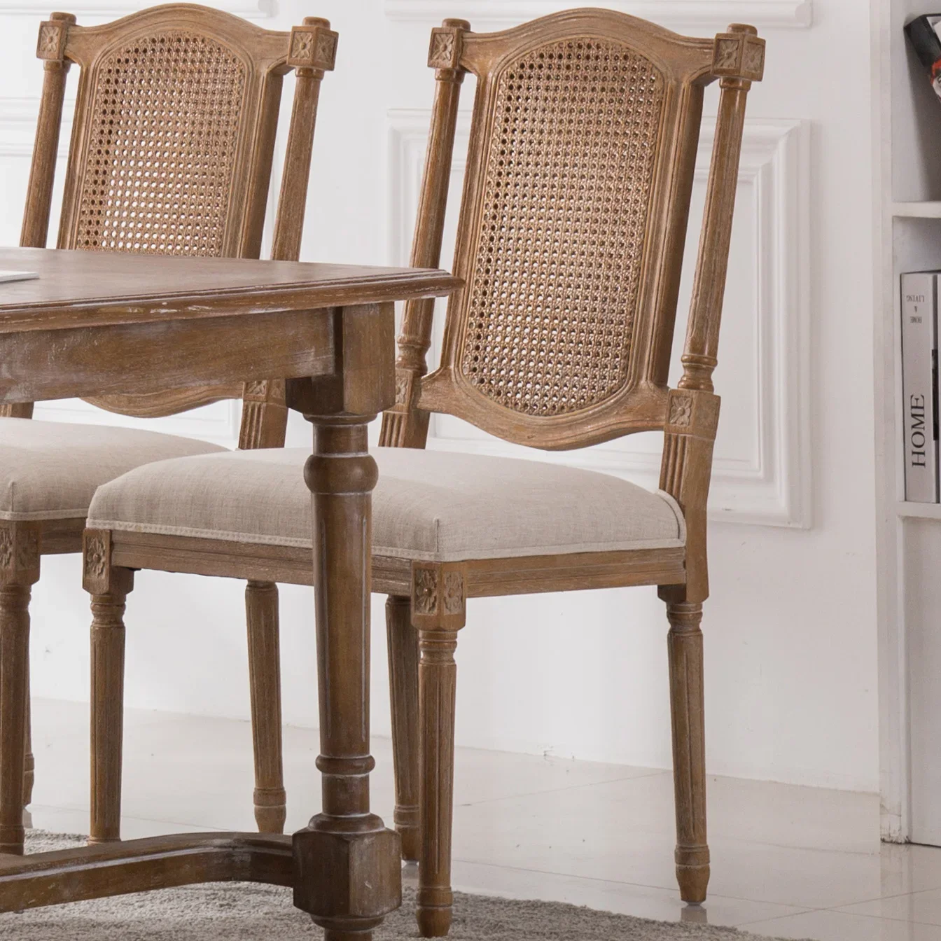 American Country Restaurant Chair Vintage Style French Armchair Dining Chair Creative Wedding Decoration Furniture 가구 muebles
