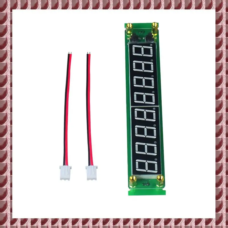 A95G New PLJ-8LED-R Frequency Meter Display Measurement Measurement Of 0.1Mhz - 2400Mhz Frequency Display Component