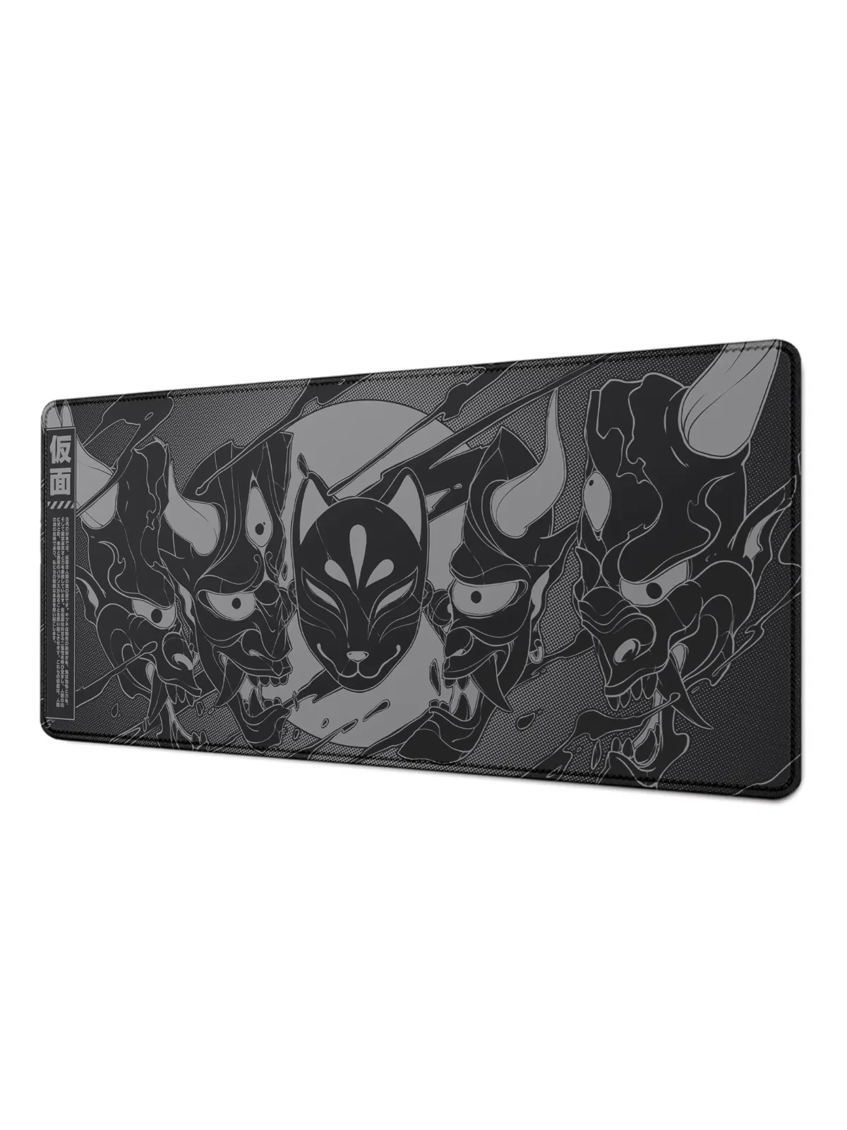 Japońskie anime Black Oni podkładka pod mysz komputerowa trwała podkładka na biurko XXL antypoślizgowa gumowa podkładka w dużym rozmiarze do akcesoriów do gier biurowych — zdjęcie produktu 7