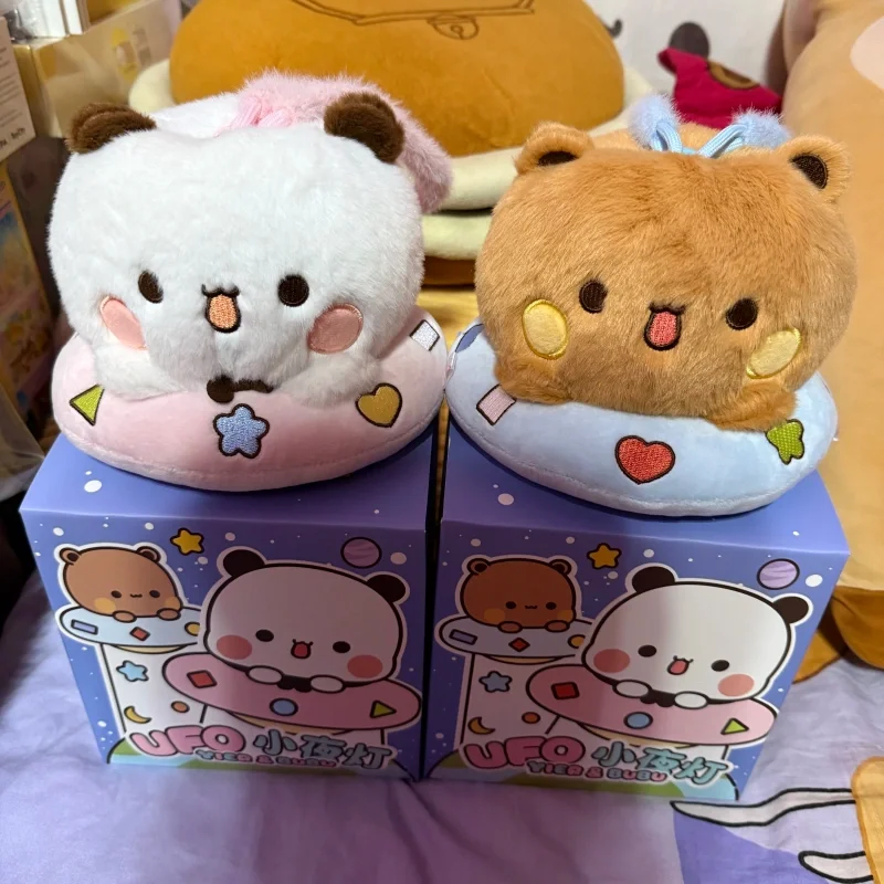 In Stock Yier And Bubu Original Plush Night Light Hanging Ambient Lamp Soft Cute Bedroom Dorm Decor Portable Festival Gift