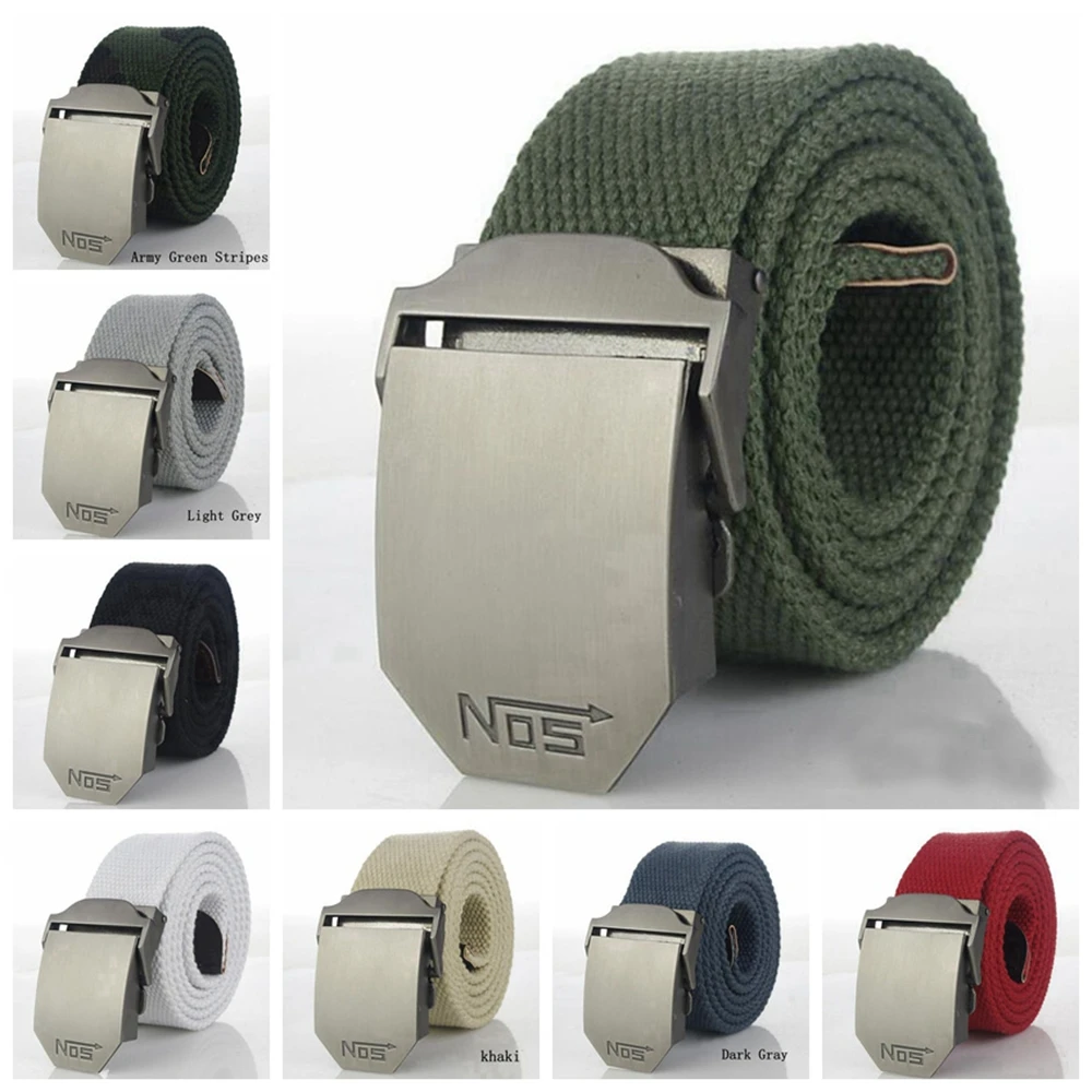 

belts for man Tactical Belts Thick 38mm Wide Casual Canvas Automatic belt jeans fashion belts cinturones de mujer cinturones