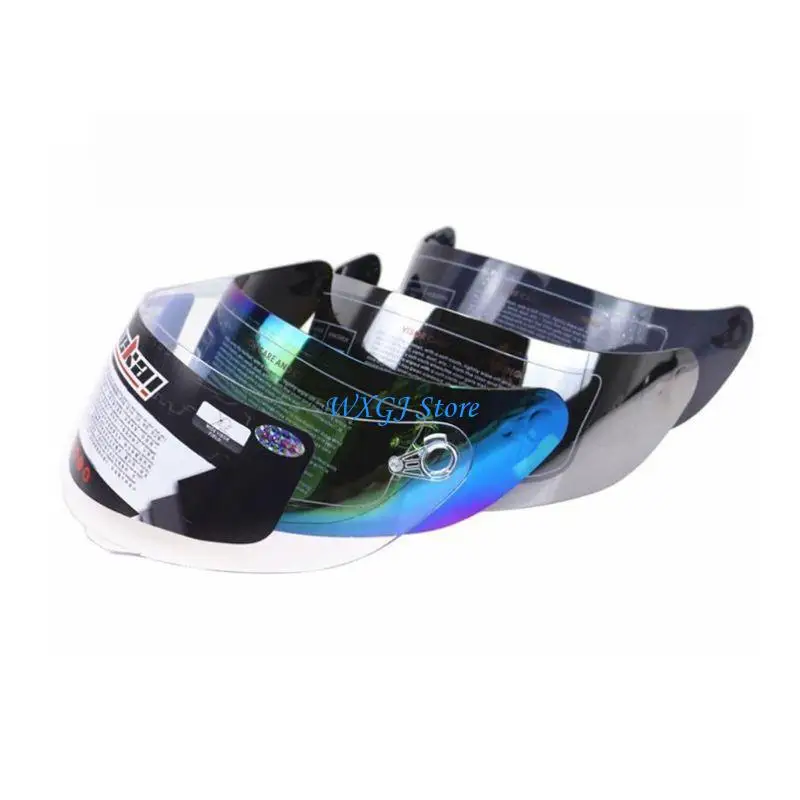 

37JE Easy Installation Helmet Visor Cycling Rainproof Shield Lens forAGV K1 K3SV K5