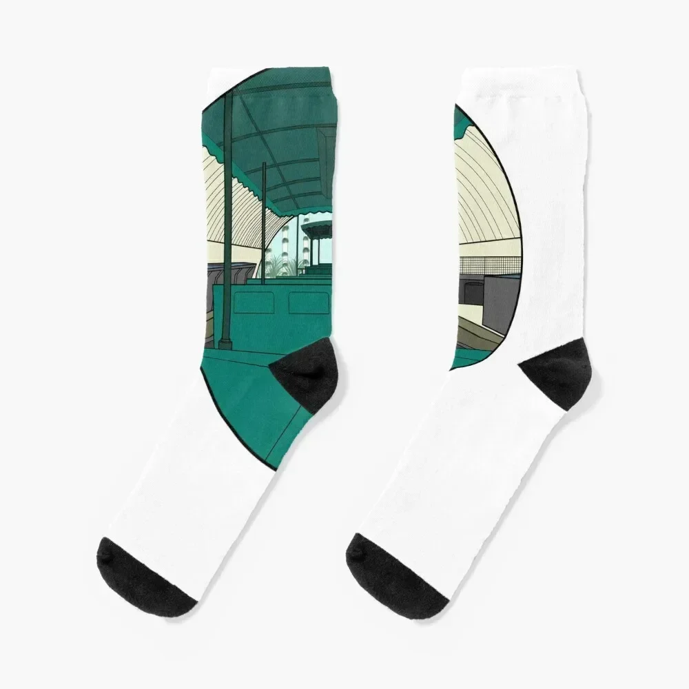 

Living With the Land Ride Vehicle Socks men cotton high quality funny sock anti slip football Socks For Girls Men's
