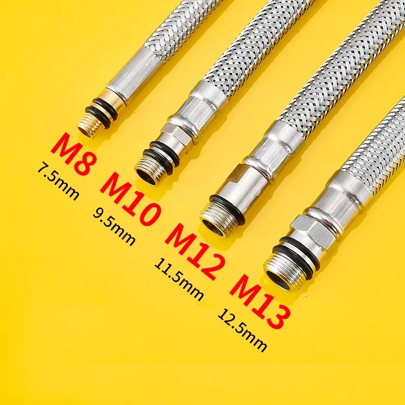 M12 Hose Bathroom Floor Standing Hot And Cold Faucet M13 Bathtub Faucet Inlet Pipe