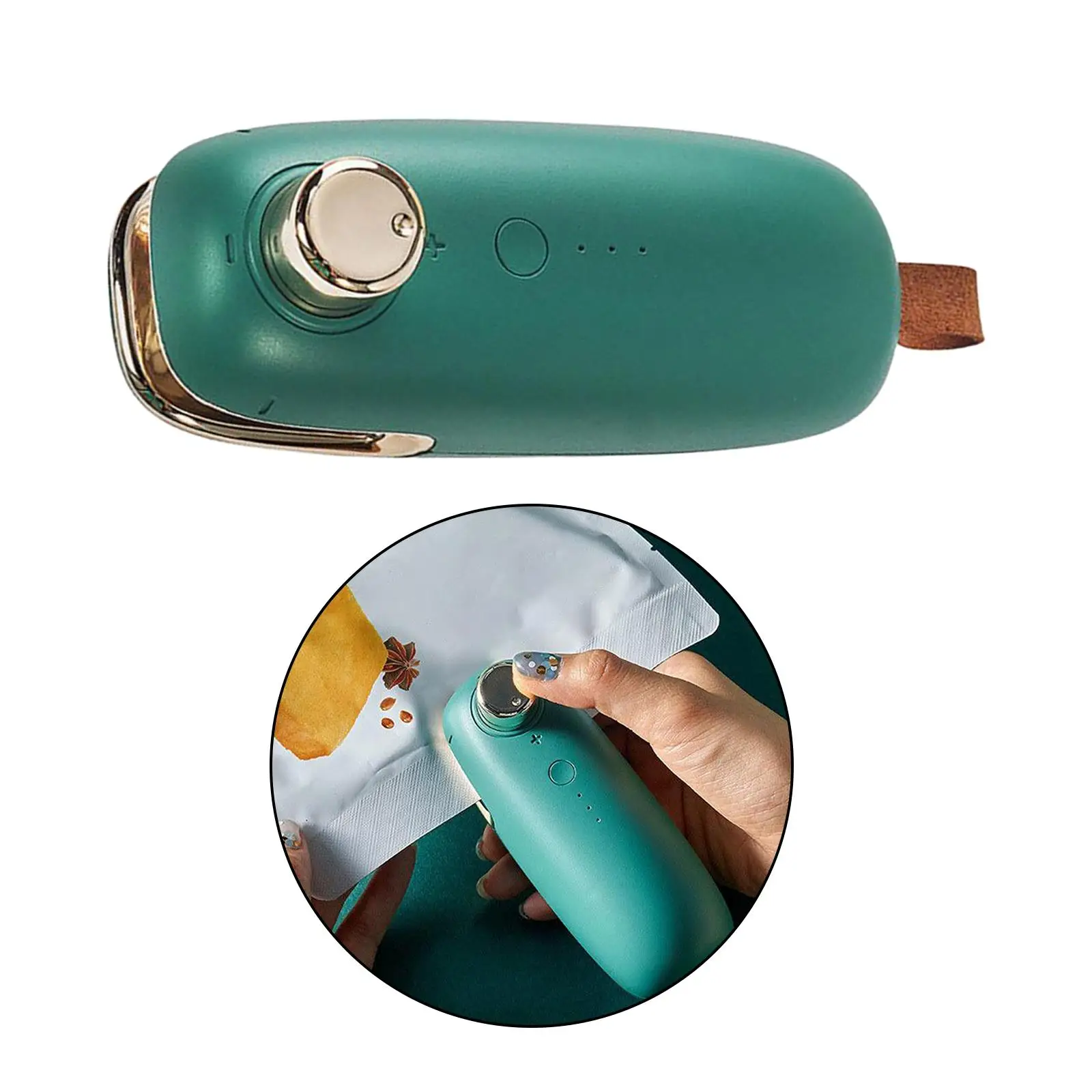 Er เครื่องปิดผนึกความร้อนและเครื่องเก็บรักษาอาหารแบบพกพาเครื่องตัดมือถือเก็บของขบเคี้ยวจาก