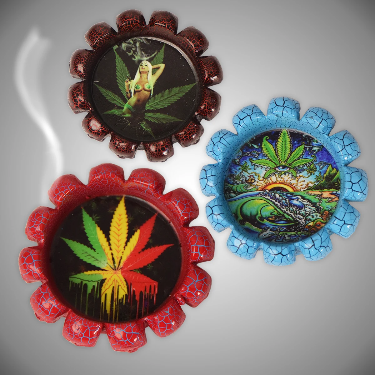 

Ужасающая пепельница в форме черепа, персонализированная круглая домашняя пепельница, креативное украшение дома, поделки из смолы, подарки на Хэллоуин