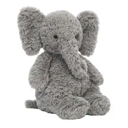 Boneca Elefante de Pelúcia Kawaii para Crianças, Bicho de Pelúcia Fofo, Almofada Acompanhar Bebé, Aliviar a Pressão, Presente de Aniversário de Natal, 30 cm, 40 cm, 50cm