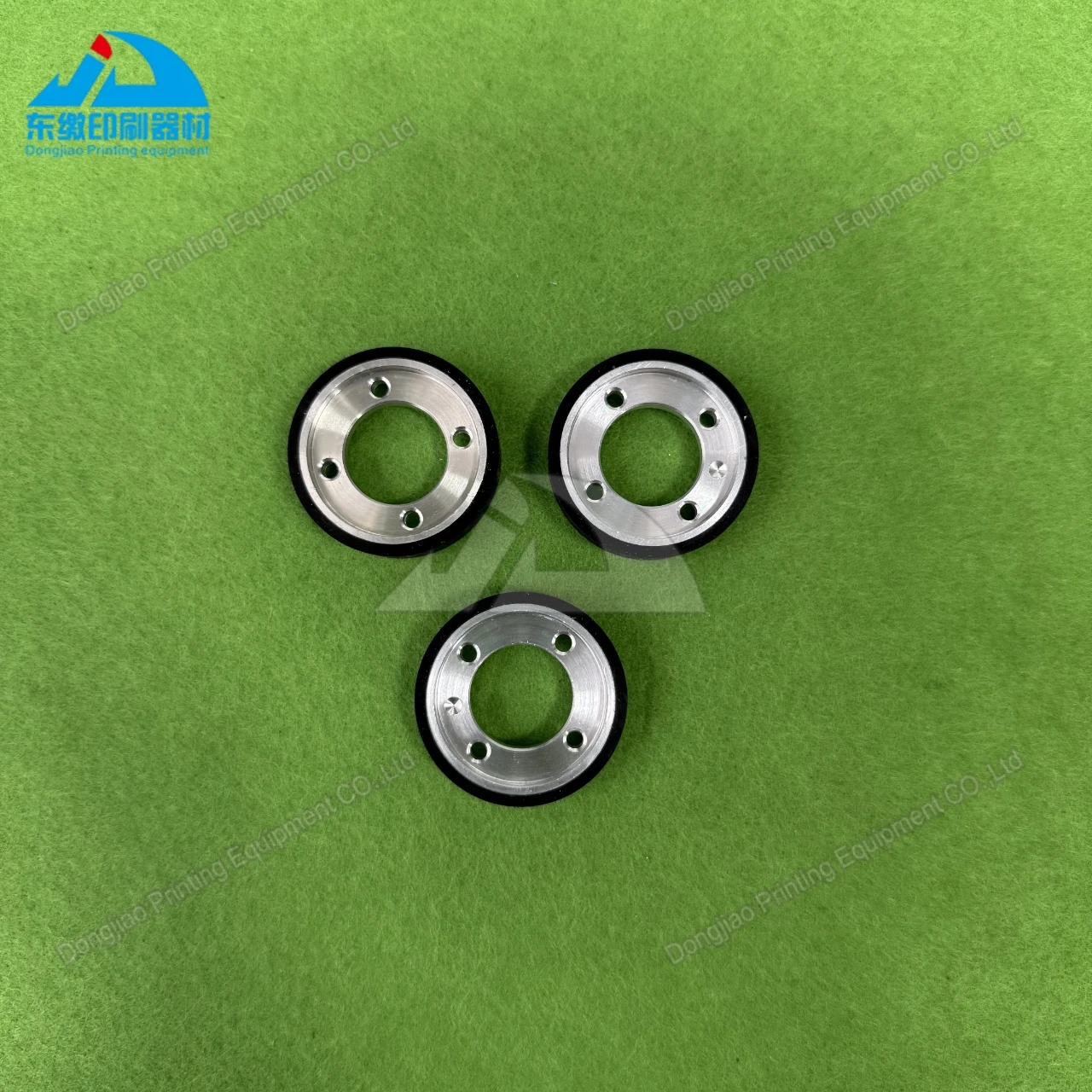 Peças sobressalentes para máquinas de impressão offset roda de borracha f4.614.555 para máquina de impressão heidelberg cd74 xl105 38x19x10mm roda de borracha