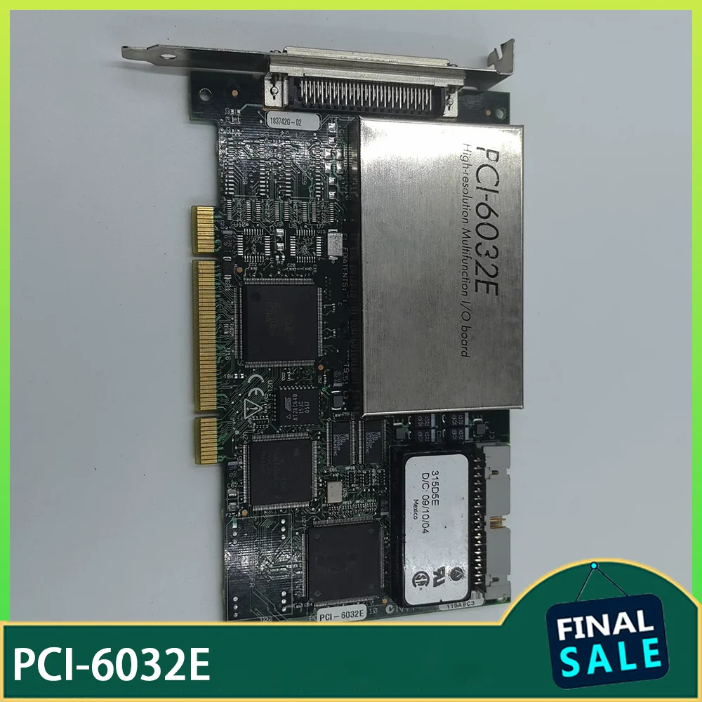 16-bit analog input card PCI-6032E