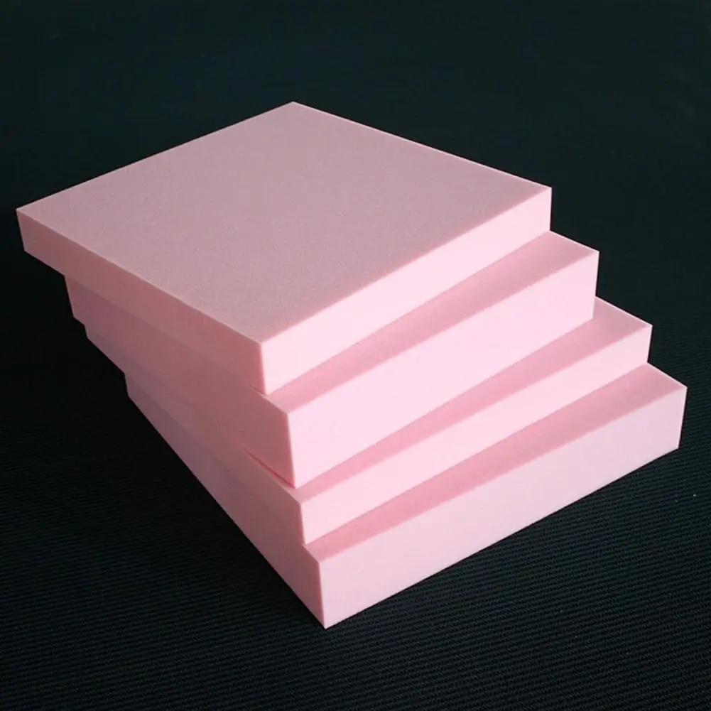 High Density Pink Foam Sponge Customizable Cushion Foam Upholstery Replacement Pad Window Cushion  Mattress Sofa Seat Cushion