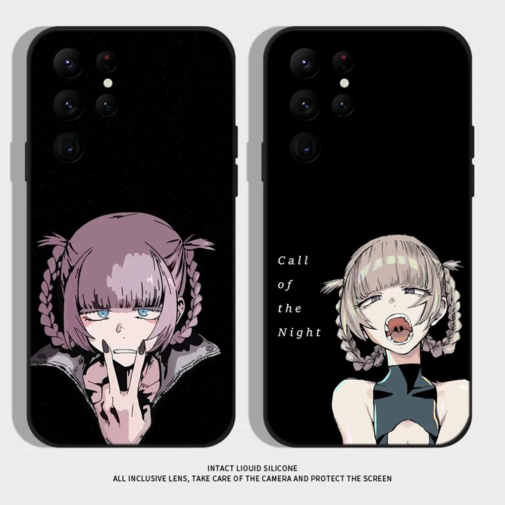 Call of Night N-Nazuna nanakusa  Phone Case For Samsung S24,S22 Ultra,S20,S30 plus,S22 plus,S23,S30 ultra 5G Silicone Cover