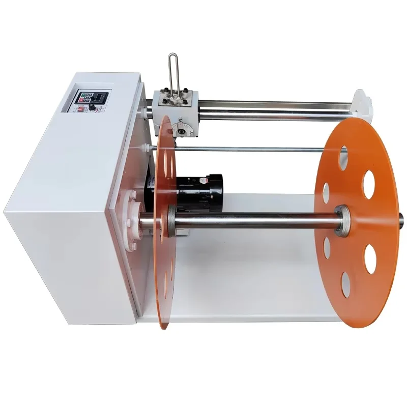 500mm diameter mask edge winder meltblown cloth non-woven winder curling slitting blown film bag making rewinding machine
