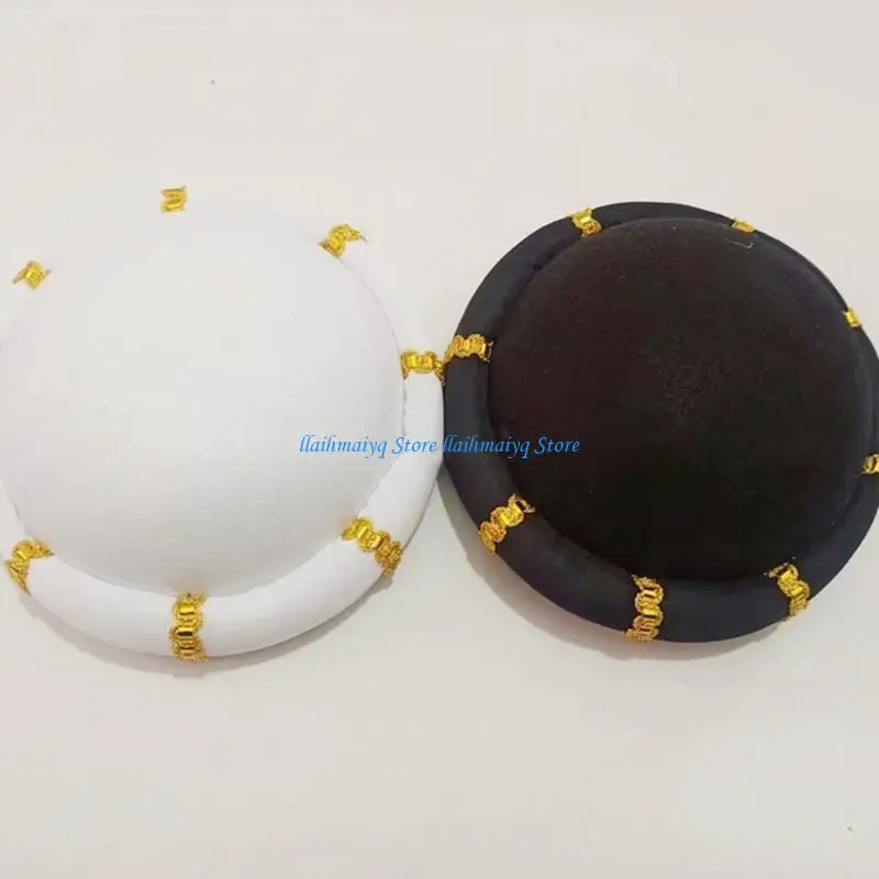 573B الحد الأدنى قبعة الشاطئ المحمولة قبعة الشباب الفني القبعات شخصية ملحق قبعة للنشاط الديني والثقافي #3