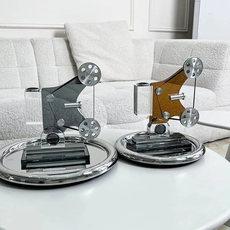 Romantic Music Statue Transparent Wedding Table Ornament Decoration Crystal Party Gifts Discount Wholesale